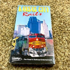 Kansas City Rails vhs train videos 1999